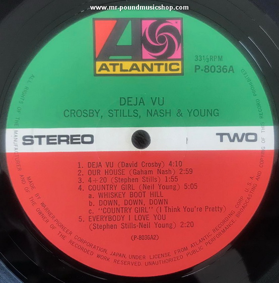 Crosby, Stills, Nash & Young - Deja Vu