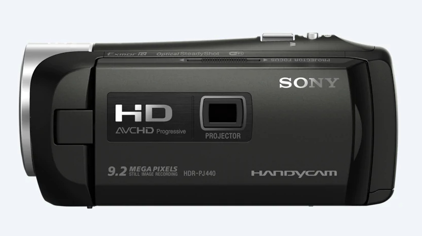 Handycam PJ440 พร้อมโปรเจคเตอร์ในตัว