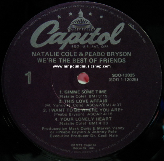Natalie Cole & Peabo Bryson - We're The Best of Friends