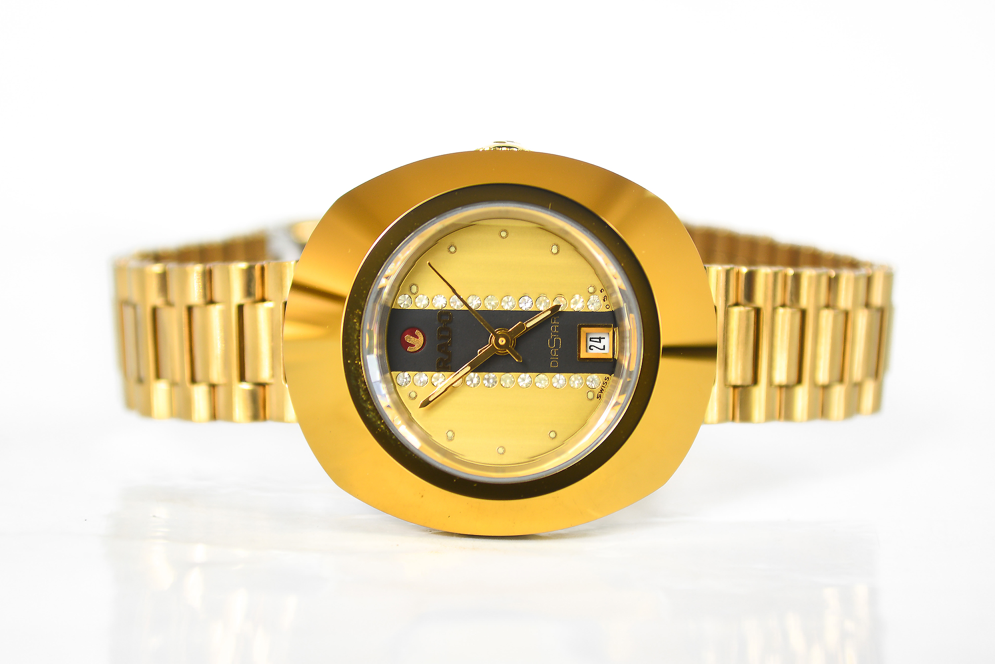 Rado Diastar lady เรือนทอง หน้ารางรถไฟ (Sold)