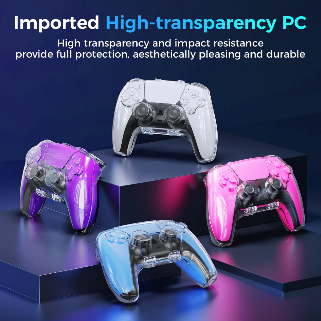 IINE เคสใสกันฝุ่น สำหรับเก็บจอย PS5 L1008