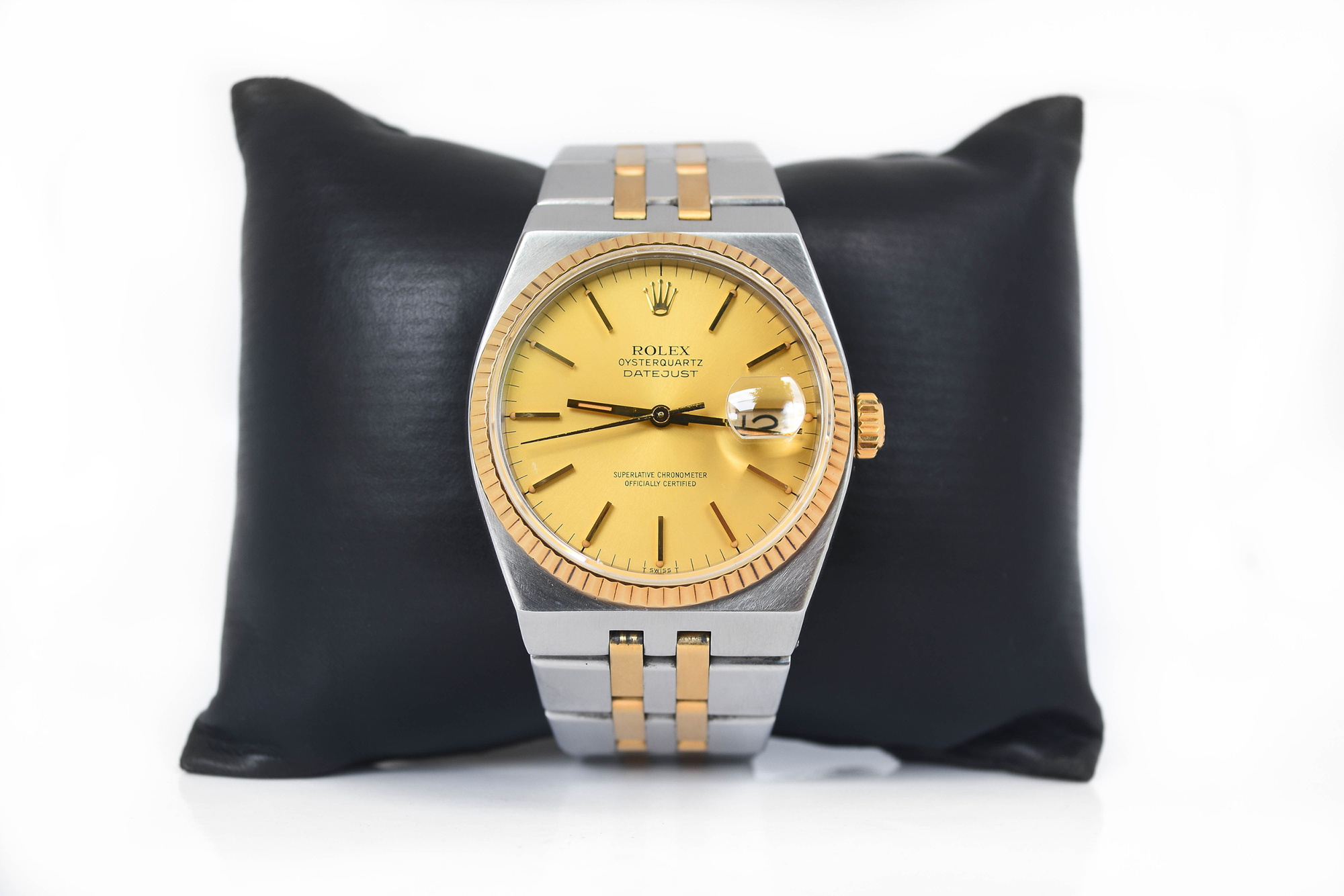 Rolex Oyster Quartz Datejust 2tone 18K King Size