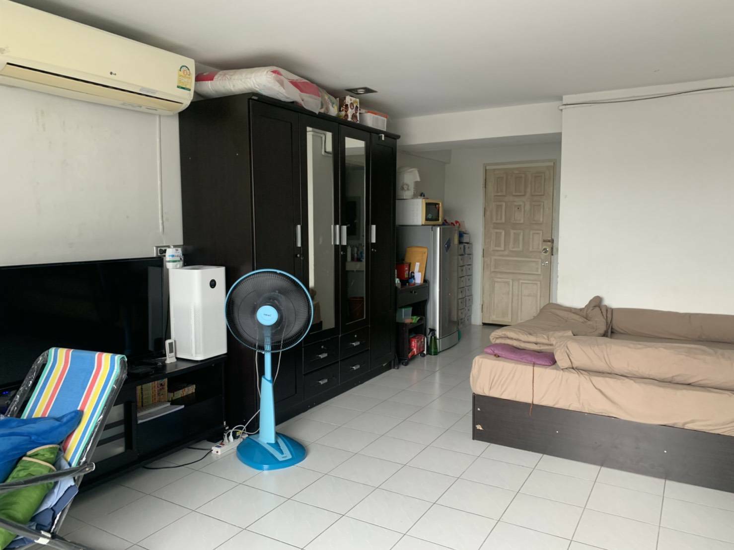 ขาย / เช่า คอนโด J.C.Tower (เจ.ซี.ทาวเวอร์) อิมทมาระ 10 ห้องสตูดิโอ 1 ห้องน้ำ เนื้อที่ 33 ตรม ชั้น 7 อาคาร เอ