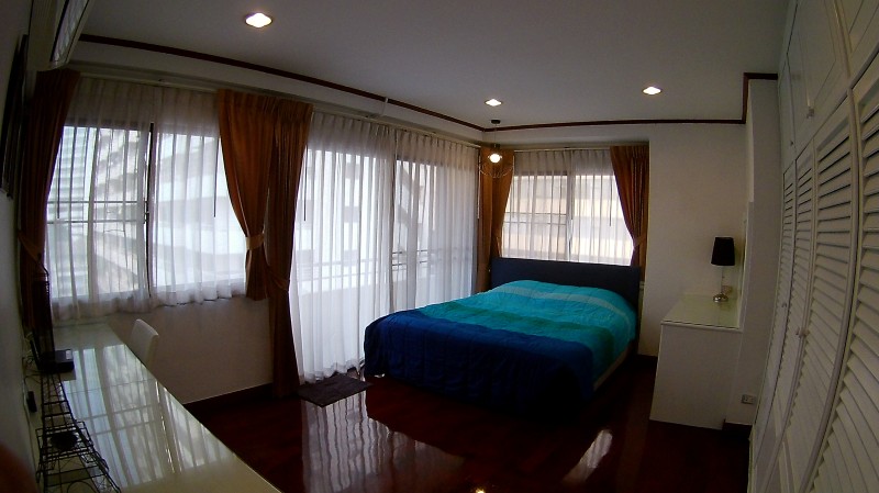 ให้เช่าคอนโด Saranjai Mansion (สราญใจ แมนชั่น) 1 ห้องนอน 1 ห้องน้ำ ขนาด 63 ชั้น 8 ห้องแตงครบพร้อมเข้าอยู่
