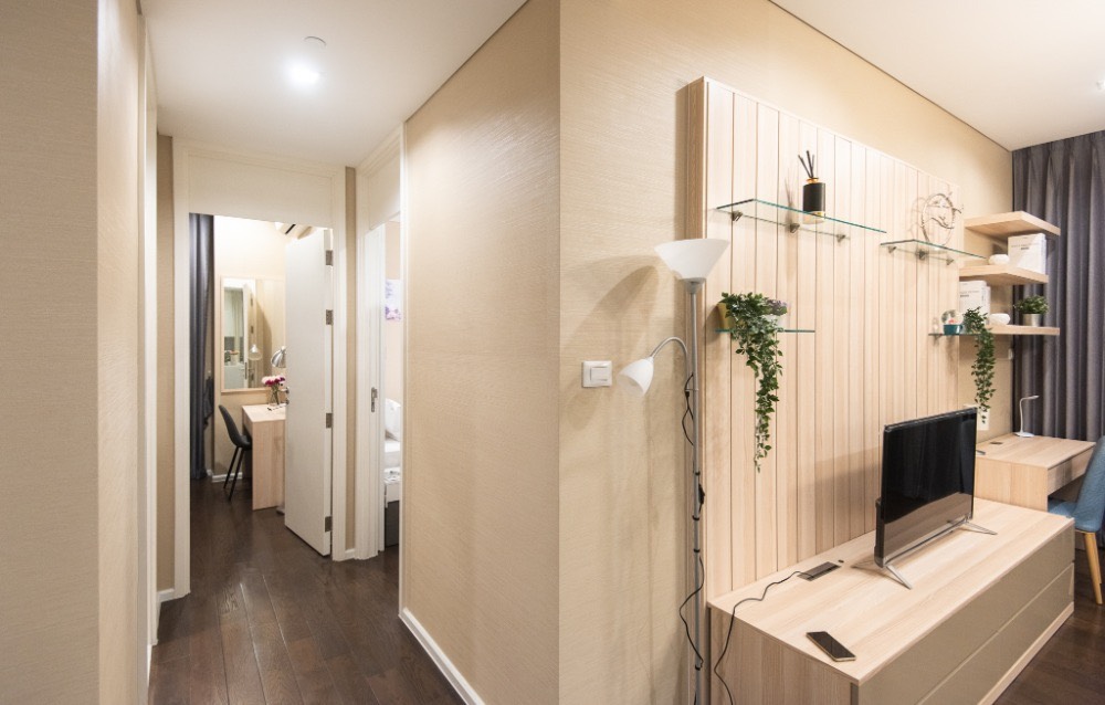 For rent Cheap Rent The Saint Residences Condo 2-Bed High Floor - Unit A-3207, Fl.32 Bldg.A (No.588/302)