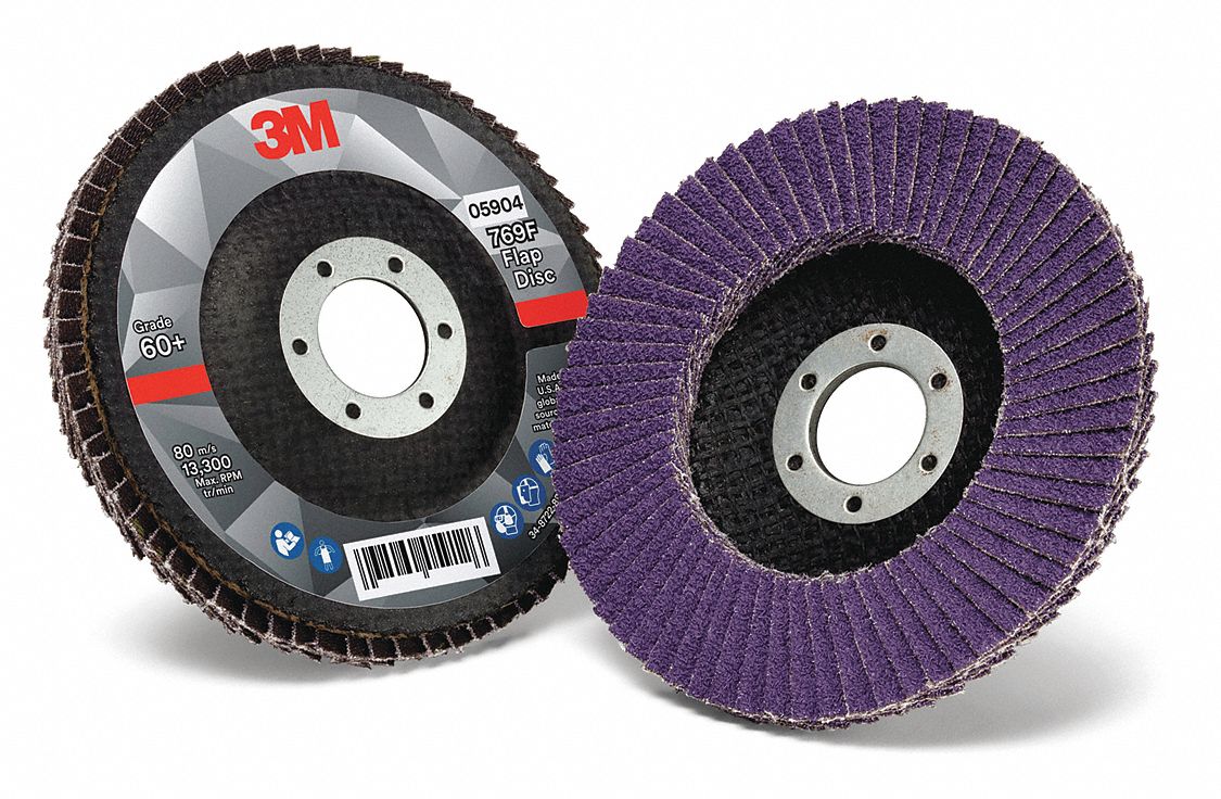 3M 769F จานทรายเรียงซ้อนหลังแข็ง เบอร์ 40, 60, 80, 120