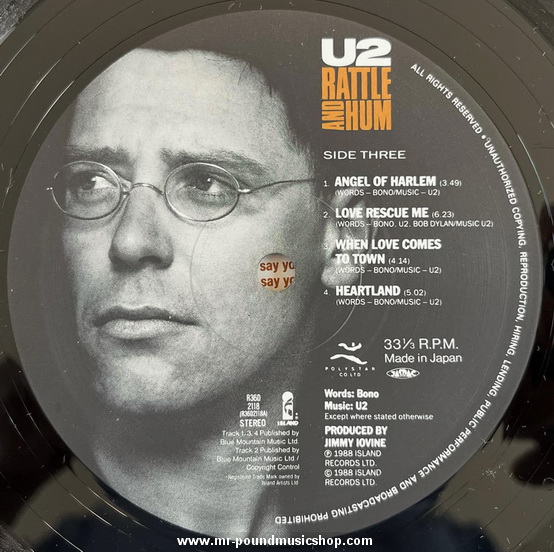 U2 - Rattle And Hum