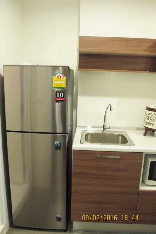 ให้เช่าคอนโดเดอะ ทรี อินเตอร์เชนจ์ (The Tree Interchange) 1 ห้องนอน ขนาด 36 ตร.ม. ชั้น 18 ทิศใต้ วิวแม่น้ำ