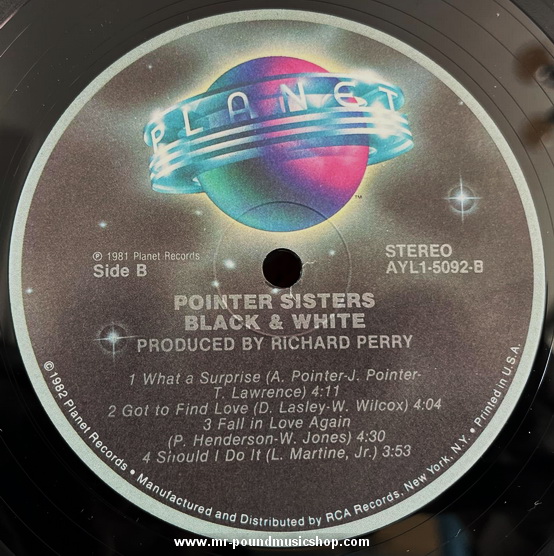 Pointer Sisters - Black & White