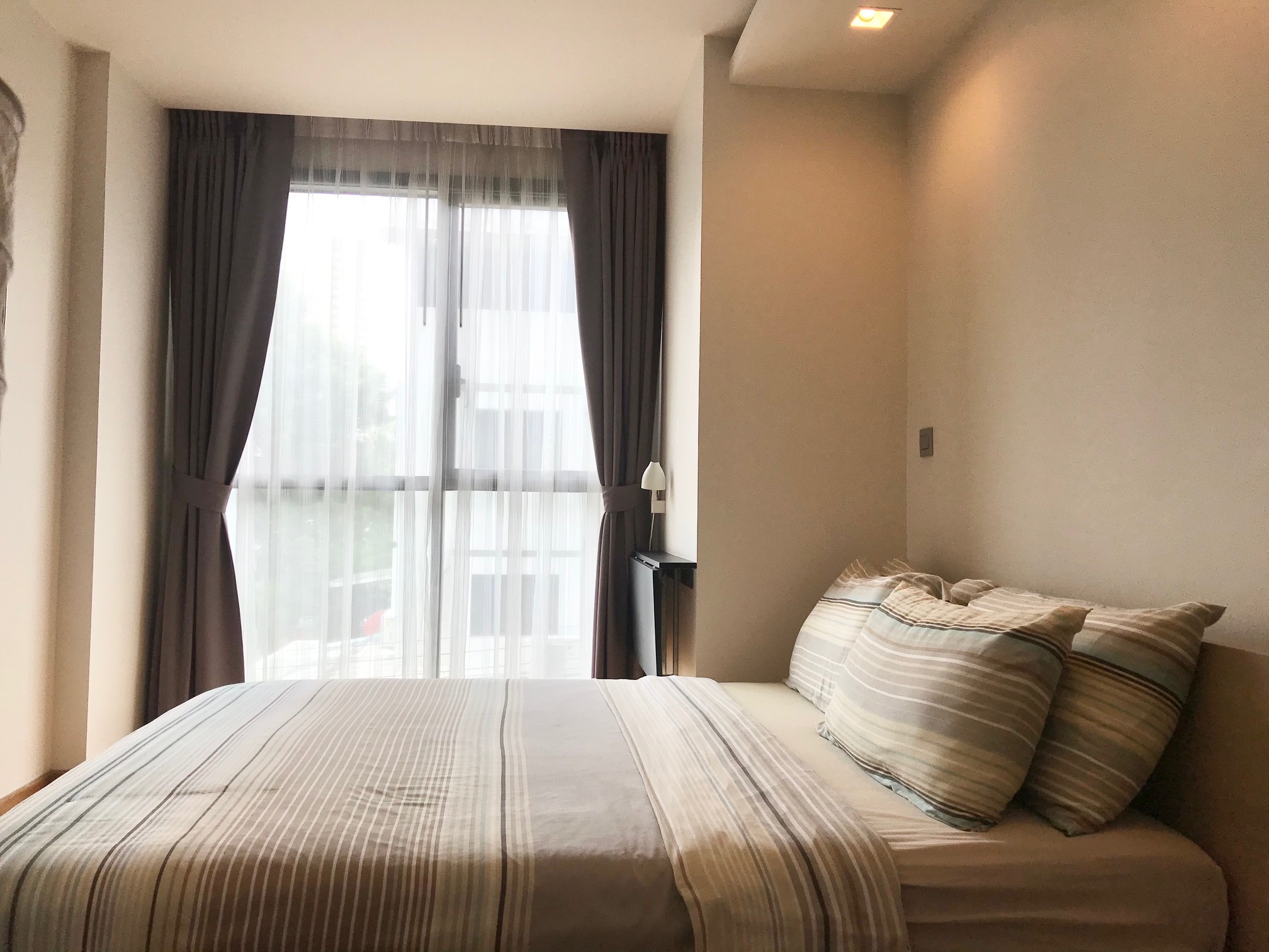 ขาย / เช่าคอนโด Via Botani (เวีย โบทานี) 1 ห้องนอน 1 ห้องน้ำ (ไม่มีอ่าง) ชั้น 3 ขนาด 37 ห้องแต่ครบ