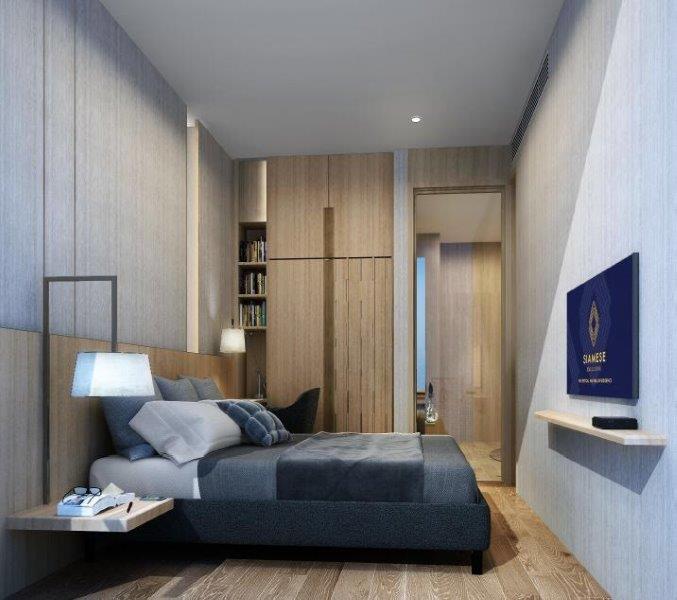 ขายคอนโด Siamese Exclusive Sukhumvit 42 (ไซมิส เอ็กซ์คลูซีฟ สุขุมวิท 42 ) 1 ห้องนอน 1 ห้องน้ำ ขนาด 34.74 ชั้น 20 ขายราคา 6,890,000 บาท