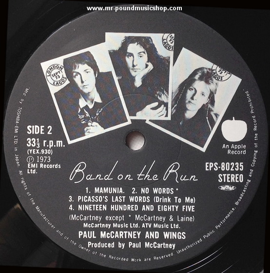 Paul McCartney And Wings - Band On The Run