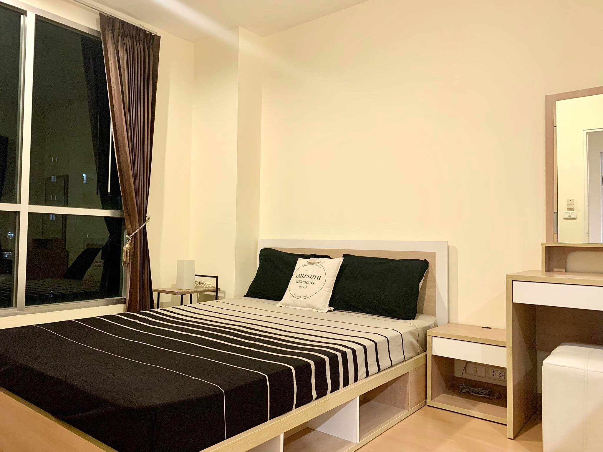 ให้เช่า Life @ Sukhumvit 65 (ไลฟ์ แอท สุขุมวิท 65) 1 ห้องนอน 1 ห้องน้ำ ชั้น 17 ขนาด 32 ตรม เฟอร์นิเจอร์ครบ