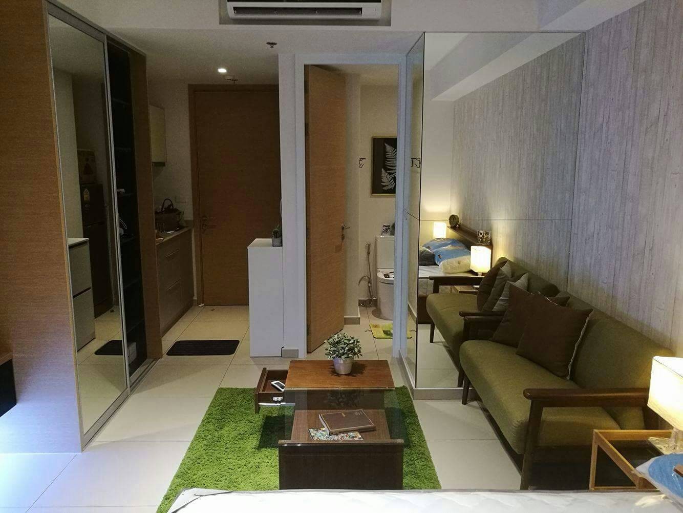 รหัสทรัพย์ 23650ให้เช่าคอนโด เดอะ ลอฟท์ เอกมัย THE LOFTS EKKAMAI ห้องสตูดิโอ พื้นที่ 28.11 ตรม