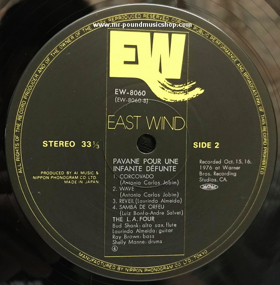 The L.A. Four - Pavane Pour Une Infante Defunte