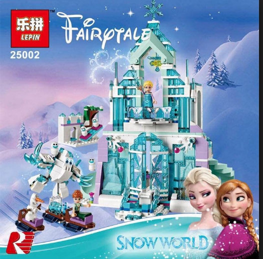 ปราสาทเอลซ่าใหญ่ -LEPIN NO.25002 (731ชิ้น)