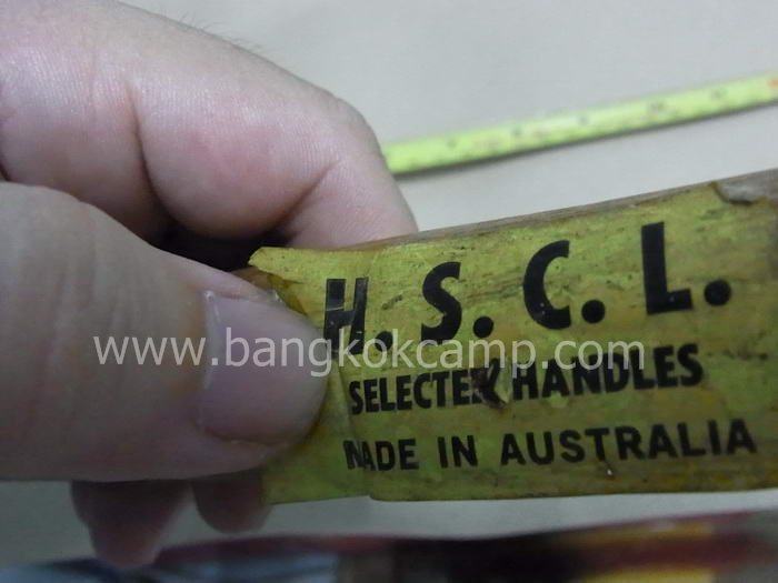 ด้ามค้อนออสเตรเลีย , H.S.C.L. MADE IN AUSTRALIA ยาว12นิ้ว ใหม่เก่าเก็บ..เกือบ30ปี