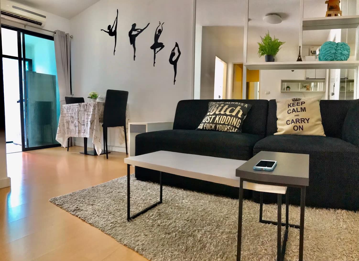 ขาย / ให้เช่า 6,700 / เดือน คอนโด I CONDO Sukhumvit 105 (ไอ คอนโด สุขุมวิท 105) ใกล้ BTS ใหม่สายสีเหลือง ขนาดห้อง 31.2 ตารางเมตร (กว้างมักๆ)