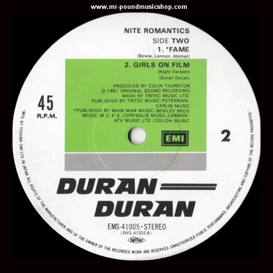Duran Duran - Nite Romantics