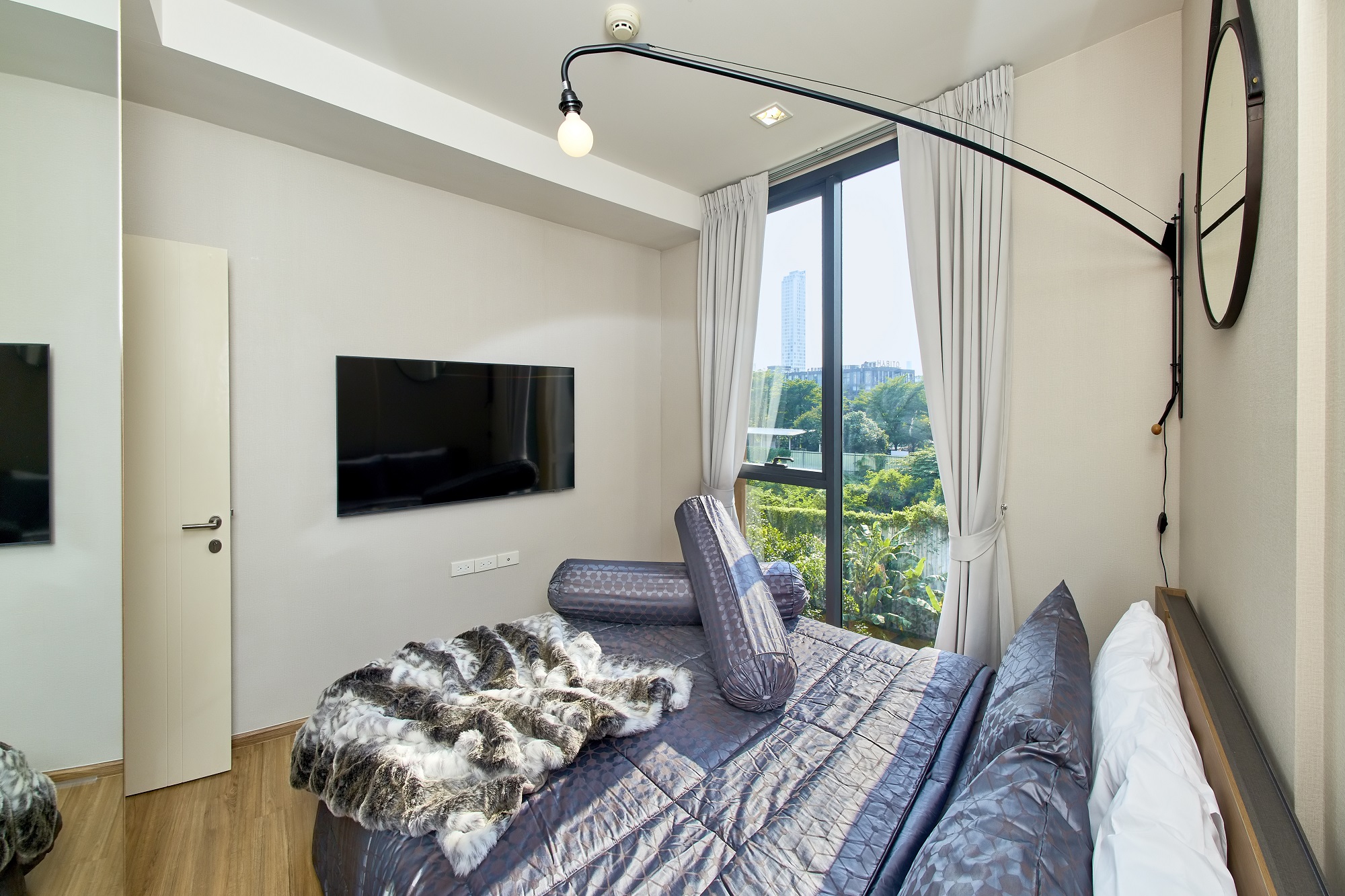 ให้เช่าคอนโด Hasu Haus (ฮาสุ เฮ้าส์) 1 ห้องนอน 1 ห้องน้ำ ขนาด 36 ตรม ชั้น 4 เลขที่ 111/222 ห้องแต่วครบพร้อมเข้าอยู่