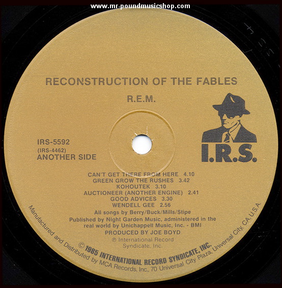 R.E.M. - Fables of the Reconstruction / Reconstruction of the Fables