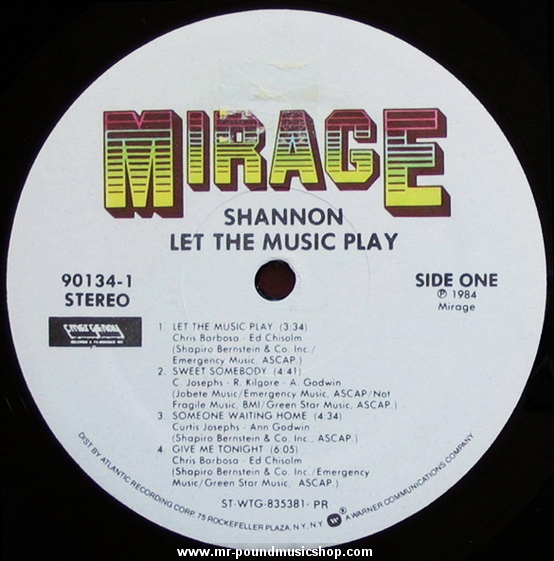 Shannon - Let The Music Play