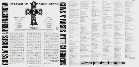 Guns N' Roses - Appetite For Destruction