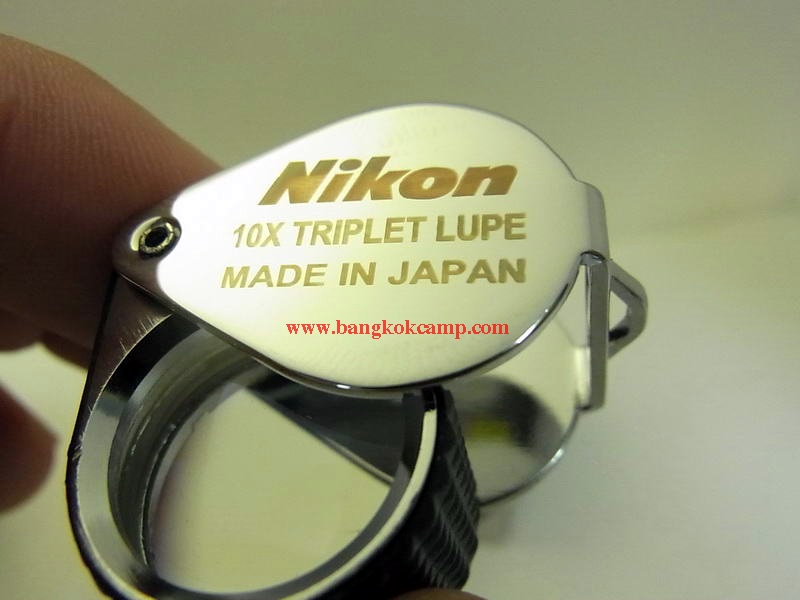 Nikon กล้องส่องพระและจิลวรี่ รุ่น Ultra Loupe Full HD (Black/Silver)