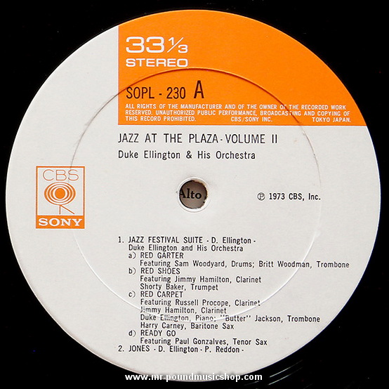 Duke Ellington & His Orchestra - Jazz At The Plaza Vol. II