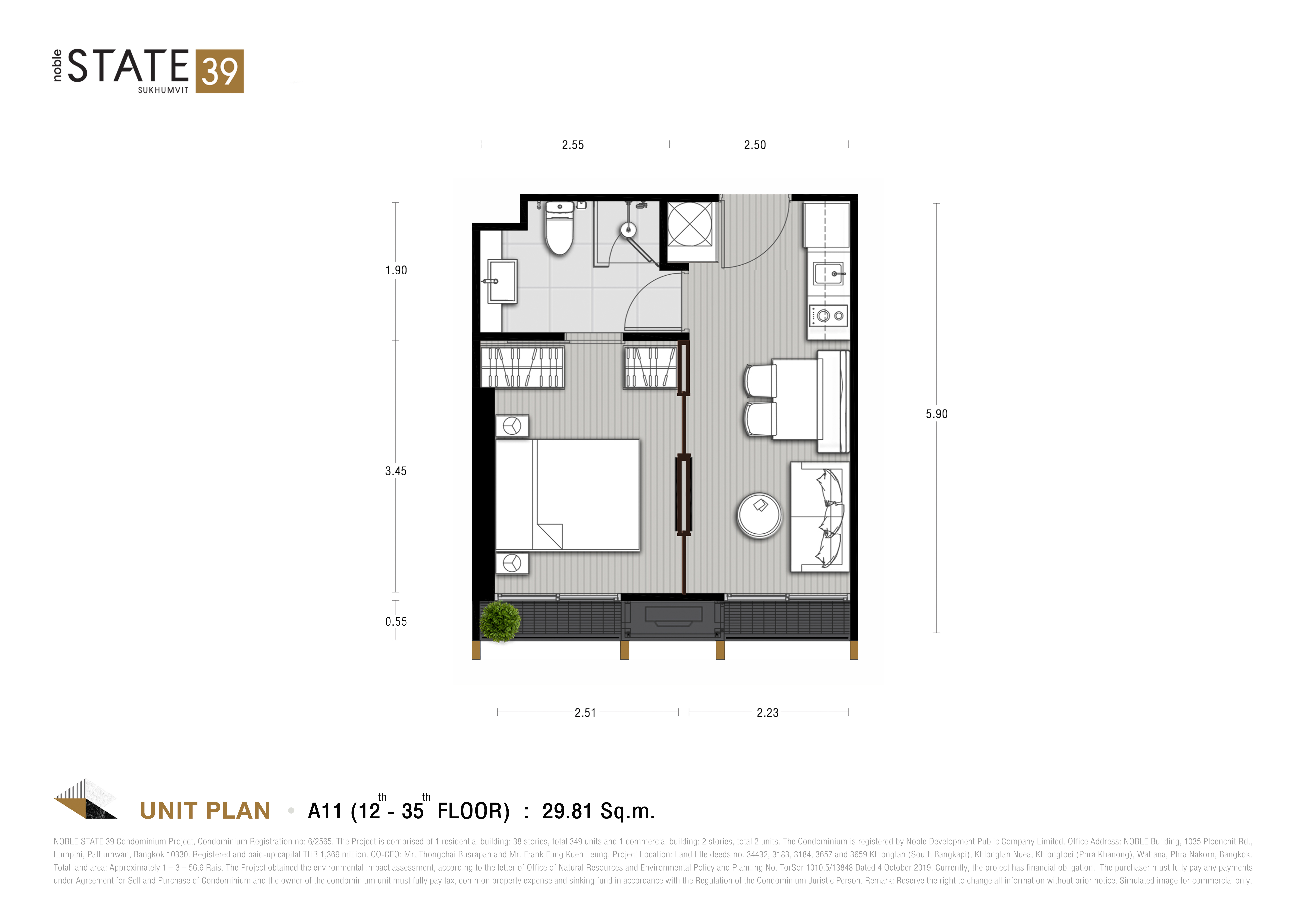 ให้เช่า Noble State 39 (โนเบิล สเตท 39) ✨พร้อมเข้าอยู่ 6 ก.ค. 2568! ห้องสวย ชั้นสูง เฟอร์ครบ พร้อมเครื่องใช้ไฟฟ้าแบบจัดเต็ม