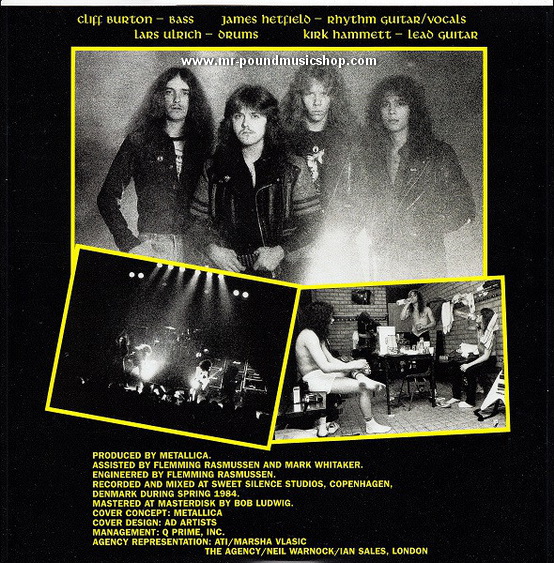 Metallica - Ride The Lightning