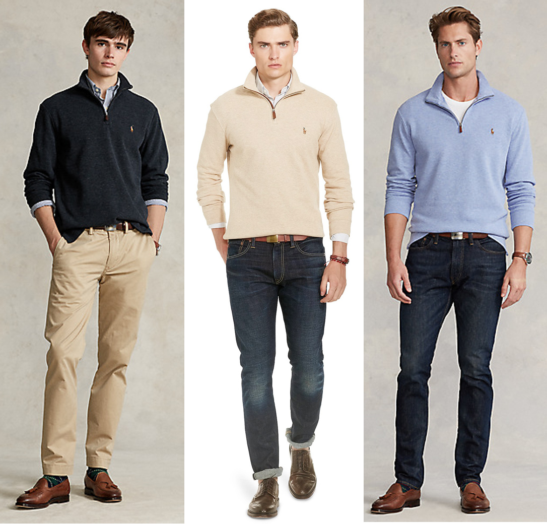 Polo Ralph Lauren Estate Rib Half Zip