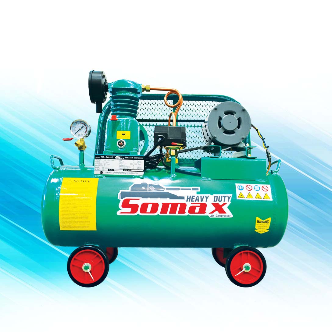 ปั๊มลมโซแม๊กซ์ SOMAX 1/4 แรงม้า รุ่น SA-1A/40