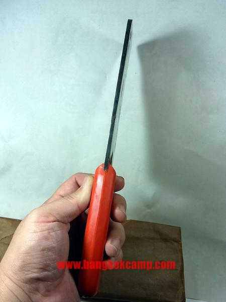 มีดสับ มีดปังตอเชคโก ด้ามแดง รุ่นเก่า ใหม่เก่าเก็บไม่ผ่านการใช้งาน Made in CZECHOSLOVAKIA เชคโกสโลวาเกีย