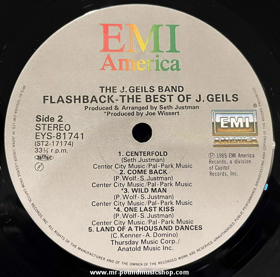 The J. Geils Band - Flashback The Best of The J. Geils Band