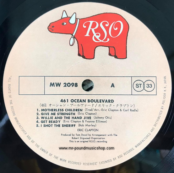 Eric Clapton - 461 Ocean Boulevard