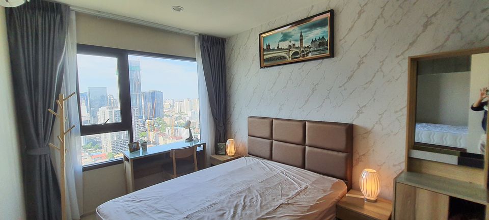 ขาย / เช่า คอนโด Life Asoke (ไลฟ์ อโศก) 2 ห้องนอน 1 ห้องน้ำ ขนาด 35 ตรม 1 นอนใหญ่ + 1 นอนเล็ก