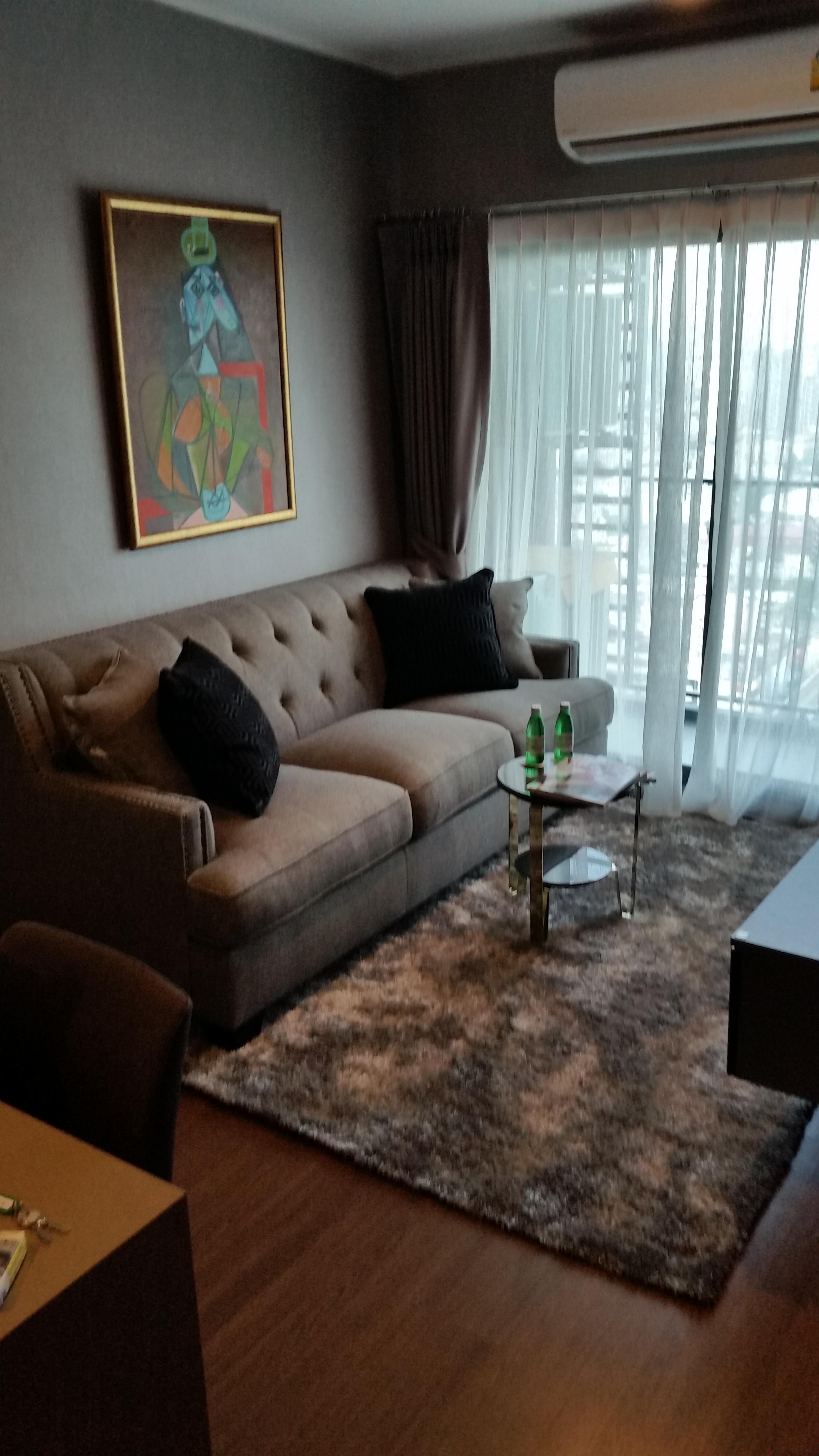 ให้เช่าคอนโด Ideo Sukhumvit 93 (ไอดีโอ สุขุมวิท 93) 2 ห้องนอน 2 ห้องน้ำ ขนาด 52.3 ตรม ชั้น 36 ห้องตกแต่ครบพร้อมอยู่