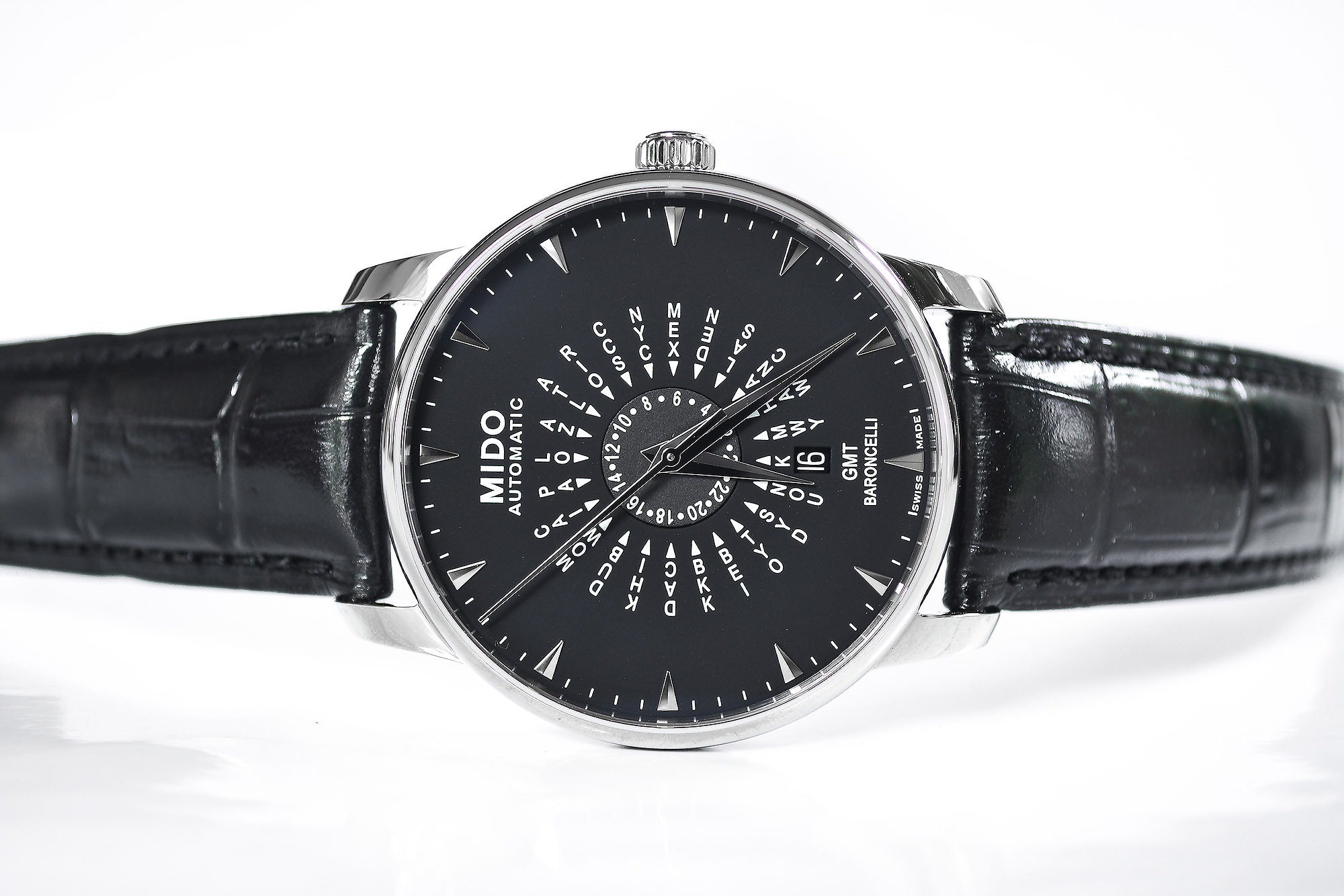 NEW:Mido Baroncelli GMT M007.429.16.051.00