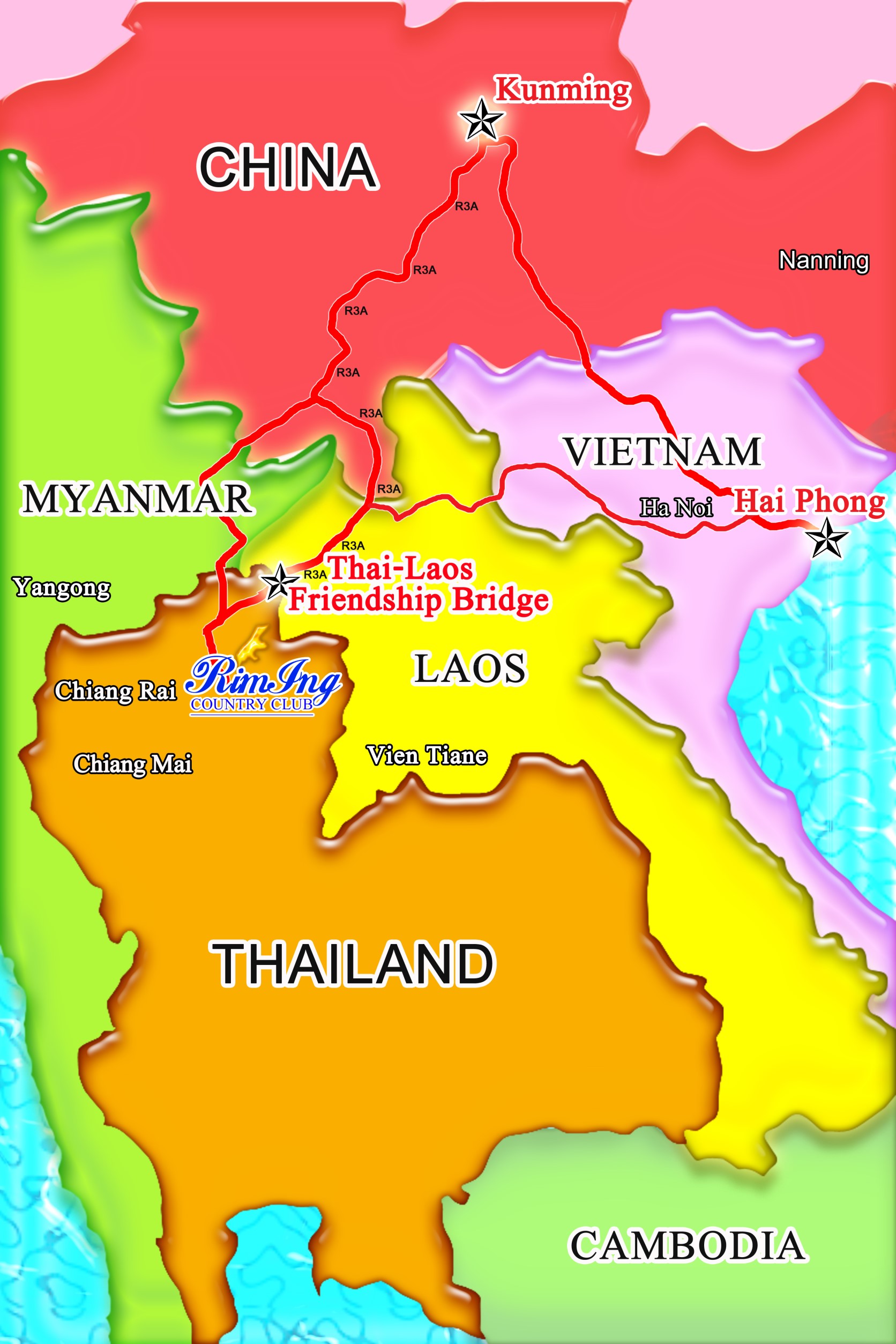 ขายโครงการบ้านจัดสรร จังหวัด เชียงราย พื้นที่ 383 ไร่ โครงการริมอิง คันทรีคลับ ตั้งอยู่ท่ามกลางขุนเขา ทะเลหมอก