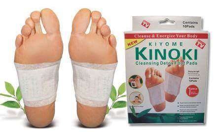 KINOKI (คิโนกิ) แผ่นแปะเท้าล้างสารพิษ