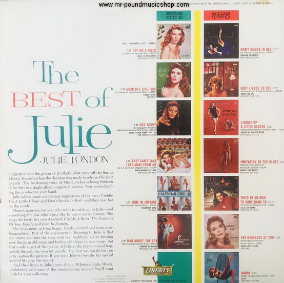 Julie London - The Best of Julie London