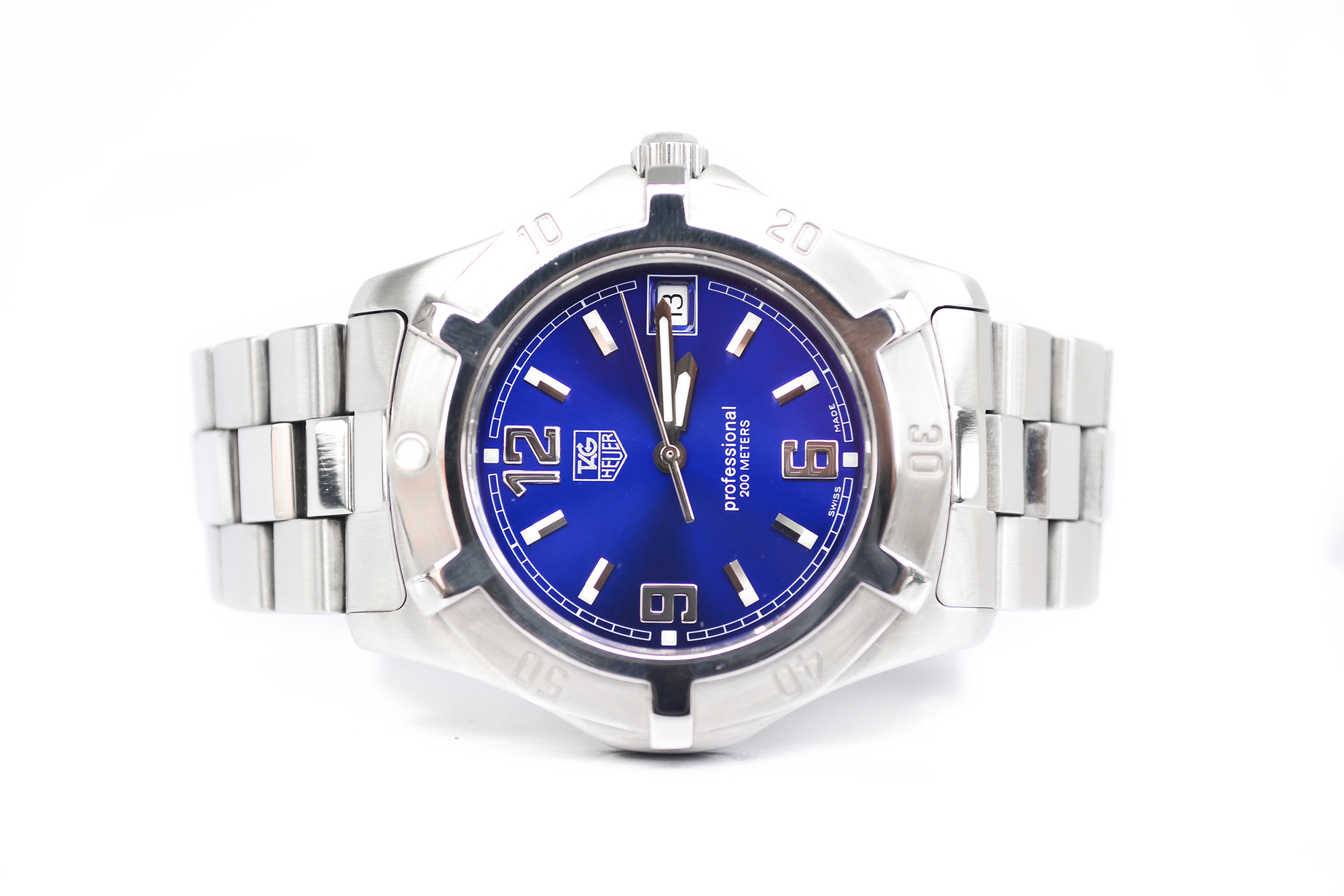 Tag Heuer S2000 Exclusive King size Quartz หน้าน้ำเงิน (Sold)