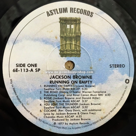 Jackson Browne - Running On Empty