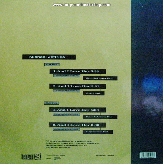 Michael Jeffries - And I Love Her