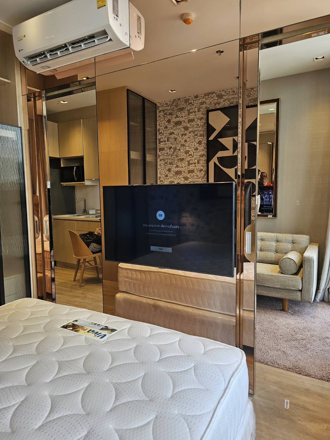 ให้เช่าคอนโด Life One Wireless (ไลฟ์ วัน ไวร์เลส) (เพลินจิต) ห้อง Studio 1 ห้องน้ำ ขนาด 24 ตรม. ห้อง 1135 ชั้น 35