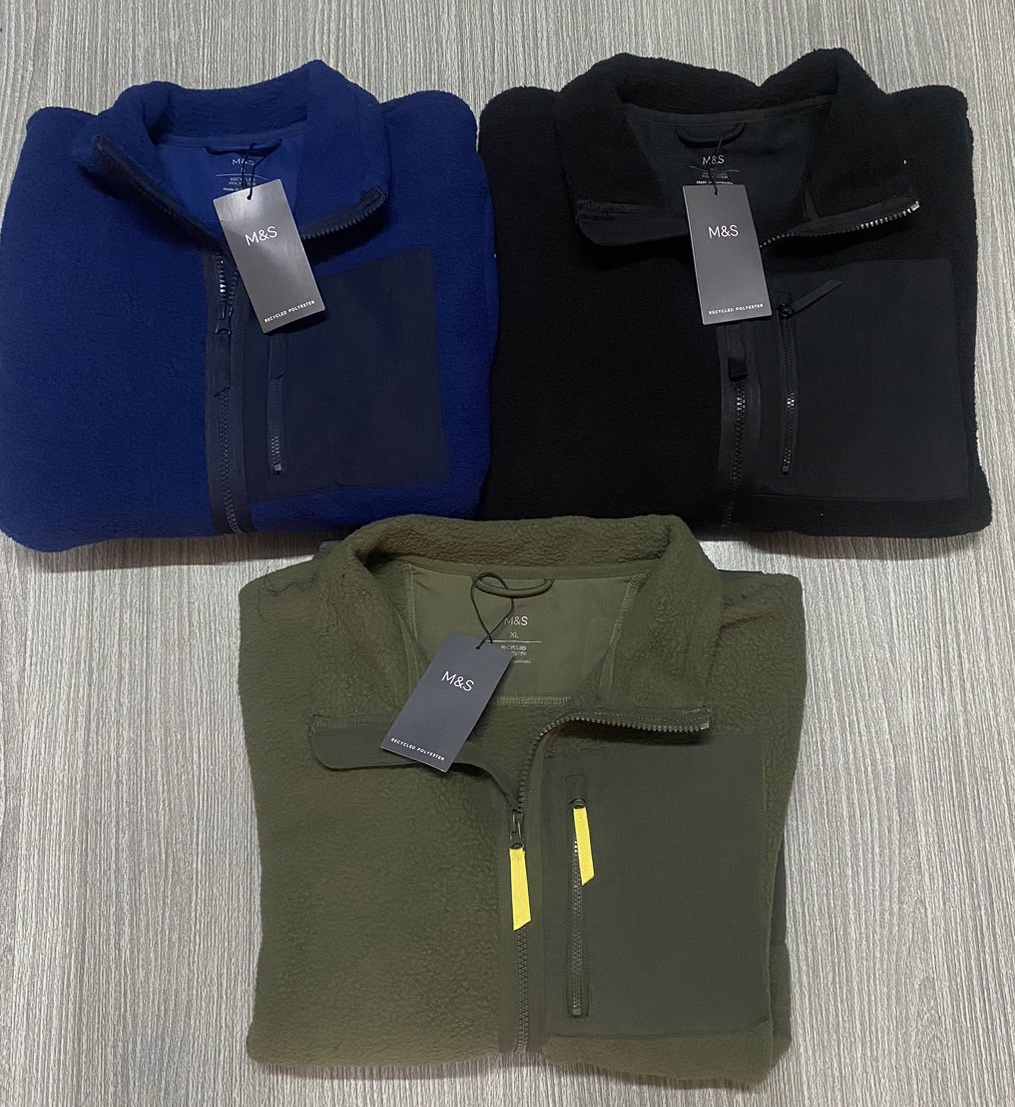 Marks & Spencer Polar Fleece Zip Up Jacket