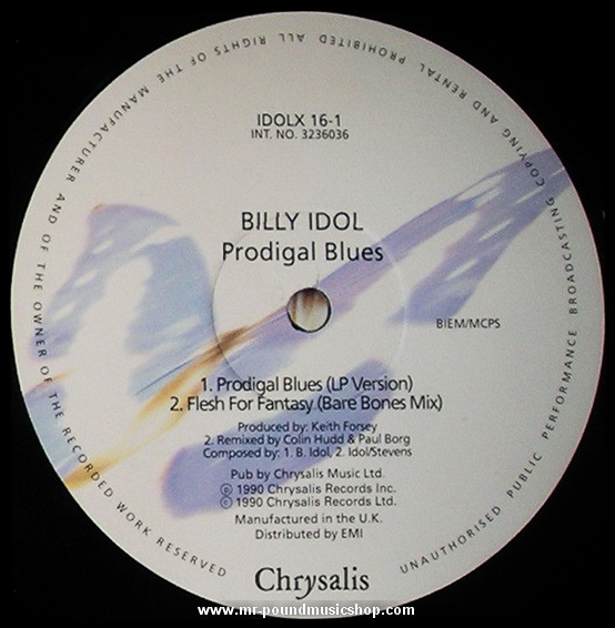 Billy Idol - Prodigal Blues