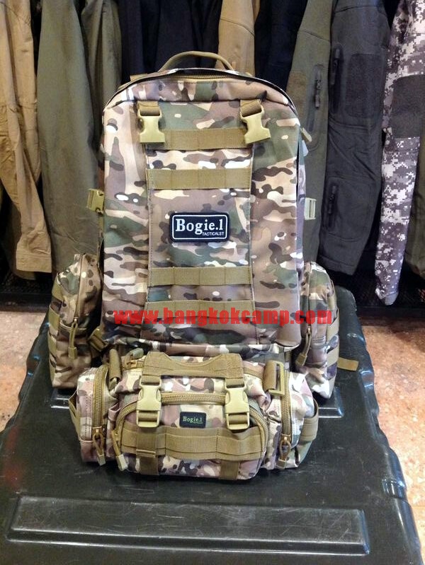 กระเป๋าเป้ แม่-ลูก จุได้50ลิตร (50L) ซื้อ1ได้ถึง4, (ลายมัลติแคม)