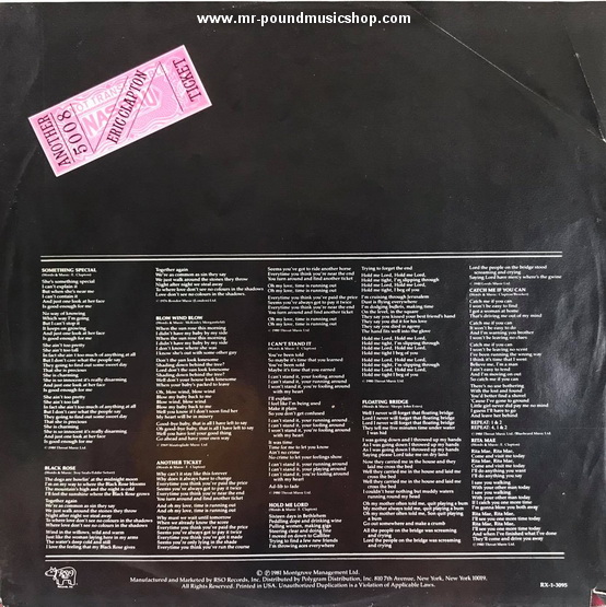 Eric Clapton - Another Ticket